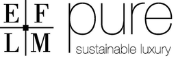 E F L M PURE SUSTAINABLE LUXURY trademark