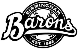BARONS BIRMINGHAM · EST. 1885 · trademark