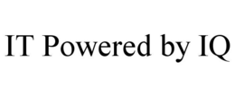 IT POWERED BY IQ trademark