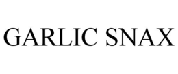 GARLIC SNAX trademark