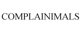 COMPLAINIMALS trademark