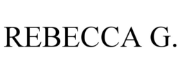REBECCA G. trademark