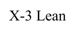 X-3 LEAN trademark