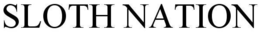 SLOTHNATION trademark