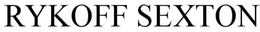 RYKOFF SEXTON trademark