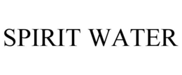 SPIRIT WATER trademark