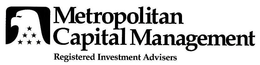 METROPOLITAN CAPITAL MANAGEMENT REGISTERED INVESTMENT ADVISERS trademark