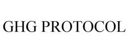 GHG PROTOCOL trademark