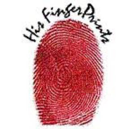 HIS FINGERPRINTS trademark
