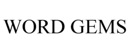 WORD GEMS trademark