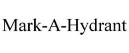 MARK-A-HYDRANT trademark