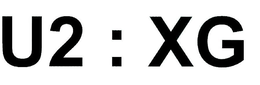 U2 : XG trademark