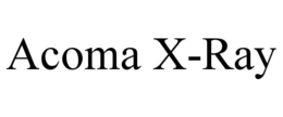 ACOMA X-RAY trademark