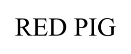 RED PIG trademark