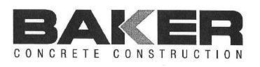 BAKER CONCRETE CONSTRUCTION trademark