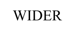WIDER trademark