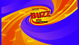 DARK ROAST ROBUST COFFEE BUZZ XXX CAFFEINE trademark