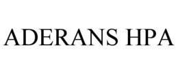 ADERANS HPA trademark