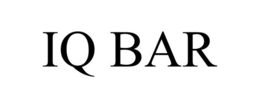 IQ BAR trademark