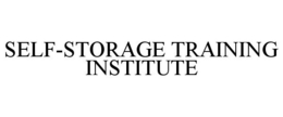 SELF-STORAGE TRAINING INSTITUTE trademark
