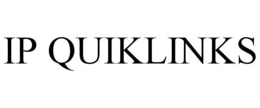 IP QUIKLINKS trademark