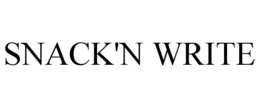 SNACK'N WRITE trademark