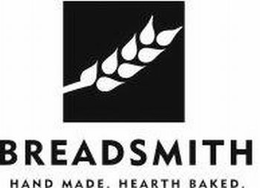 BREADSMITH HAND MADE HEARTH BAKED trademark