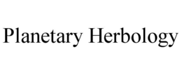 PLANETARY HERBOLOGY trademark