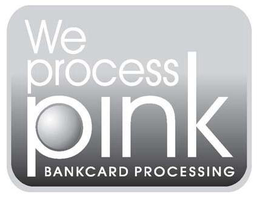 WE PROCESS PINK BANKCARD PROCESSING trademark