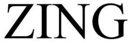 ZING trademark