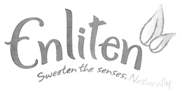 ENLITEN SWEETEN THE SENSES. NATURALLY. trademark
