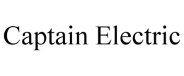 CAPTAIN ELECTRIC trademark
