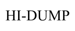 HI-DUMP trademark