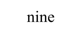 NINE trademark