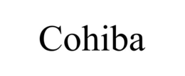 COHIBA trademark
