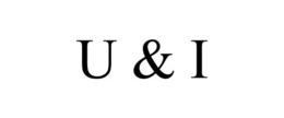 U & I trademark