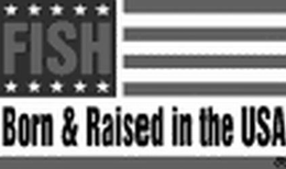 FISH BORN & RAISED IN THE USA trademark