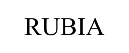 RUBIA trademark