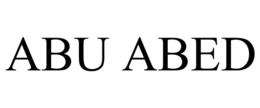 ABU ABED trademark