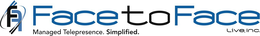 F F FACE TO FACE LIVE, INC. MANAGED TELEPRESENCE. SIMPLIFIED. trademark
