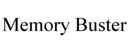 MEMORY BUSTER trademark
