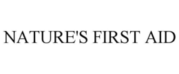NATURE'S FIRST AID trademark