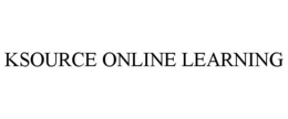 KSOURCE ONLINE LEARNING trademark