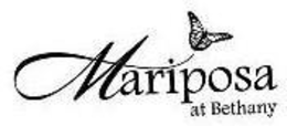 MARIPOSA AT BETHANY trademark