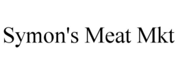 SYMON'S MEAT MKT trademark
