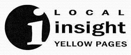 I LOCAL INSIGHT YELLOW PAGES trademark