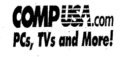 COMPUSA.COM PCS, TVS AND MORE! trademark