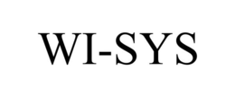 WI-SYS trademark