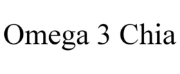 OMEGA 3 CHIA trademark