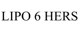 LIPO 6 HERS trademark